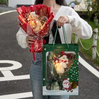 New Christmas Gift Ornaments Decorate Doll Dry Bouquet main image 1