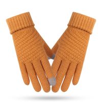 Unisex Fashion Solid Color Polyacrylonitrile Fiber Gloves 1 Pair main image 4