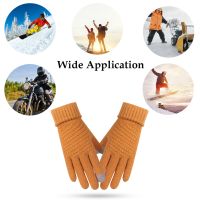 Unisex Fashion Solid Color Polyacrylonitrile Fiber Gloves 1 Pair main image 5