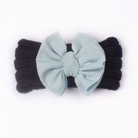 Fashion Solid Color Polyester Bowknot Hair Band 1 Piece sku image 6