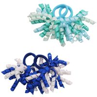 Fashion Solid Color Thread Material Handmade Hair Tie 1 Piece main image 3