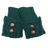 Women's Casual Solid Color Polyacrylonitrile Fiber Button Ankle Socks sku image 5
