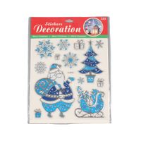 Christmas Fashion Snowman Pvc Party Gift Stickers main image 4