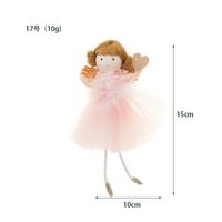 Christmas Angel Cloth Plush Party Hanging Ornaments 1 Piece sku image 27