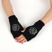 Unisex Simple Style Star Rose Skull Gloves 1 Pair sku image 6