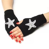 Unisex Simple Style Star Rose Skull Gloves 1 Pair sku image 34