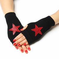 Unisex Simple Style Star Rose Skull Gloves 1 Pair sku image 4