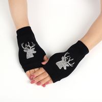 Unisex Simple Style Star Rose Skull Gloves 1 Pair sku image 8