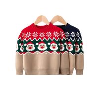 Navidad Moda Árbol De Navidad Monigote De Nieve Alce Fibra De Poliacrilonitrilo Sudaderas Con Capucha Y Tejidas main image 5