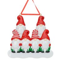 Christmas Cartoon Style Bear Snowman Resin Indoor Party Festival Hanging Ornaments sku image 14