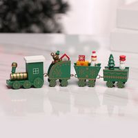 Christmas Simple Style Color Block Wood Holiday Decorative Props sku image 6
