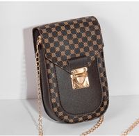 Women's Small Pu Leather Solid Color Fashion Square Flip Cover Crossbody Bag sku image 4