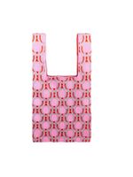 Women's Fashion Color Block Polyester Shopping Bags sku image 2