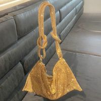 Women's Small Summer Rhinestone Fashion Underarm Bag sku image 9