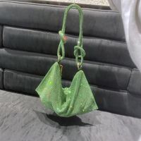 Women's Small Summer Rhinestone Fashion Underarm Bag sku image 14