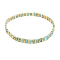 Retro Square Tila Beads Glass Wholesale Bracelets sku image 7