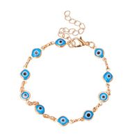 Fashion Devil's Eye Copper Bracelets 1 Piece sku image 2