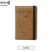 Unisex Letter Airplane Pu Leather Card Holders sku image 5