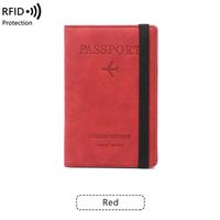 Unisex Letter Airplane Pu Leather Card Holders sku image 6