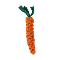 Fashion Cotton Rope Braided Carrots Pet Toy sku image 1