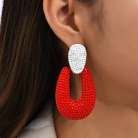 Fashion Color Block Alloy Women's Drop Earrings 1 Pair main image 5