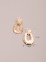 Fashion Color Block Alloy Women's Drop Earrings 1 Pair main image 2