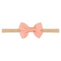 Fashion Bow Knot Polyester Ribbed Band Hair Band 1 Piece sku image 7