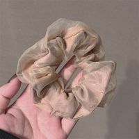 Fashion Solid Color Gauze Hair Tie 1 Piece sku image 2