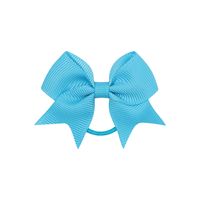 Fashion Bow Knot Polyester Rib Hair Tie 1 Piece sku image 8