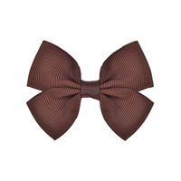 Fashion Bow Knot Polyester Rib Hair Clip 1 Piece sku image 3