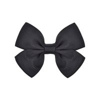 Fashion Bow Knot Polyester Rib Hair Clip 1 Piece sku image 4