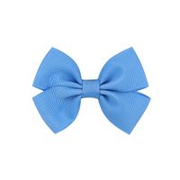 Fashion Bow Knot Polyester Rib Hair Clip 1 Piece sku image 24