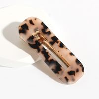 Fashion Geometric Arylic Stoving Varnish Hair Clip 1 Piece sku image 1