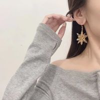 Fashion Snowflake Metal Plating Women's Drop Earrings 1 Pair main image 5