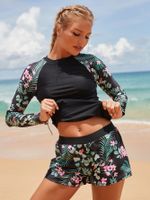 Women's Ditsy Floral 2 Piece Set Cover Ups main image 3