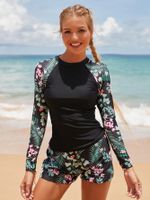 Women's Ditsy Floral 2 Piece Set Cover Ups main image 1