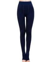 Women's Daily Fashion Solid Color Full Length Patchwork Leggings main image 2