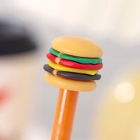 Cute Creative Fast Food Hamburger Ice Cream Gel Pen sku image 3