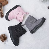 Unisex Fashion Solid Color Round Toe Snow Boots main image 1