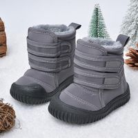 Unisex Fashion Solid Color Round Toe Snow Boots sku image 5