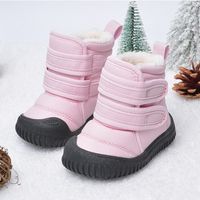 Unisex Fashion Solid Color Round Toe Snow Boots sku image 11