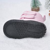 Unisex Fashion Solid Color Round Toe Snow Boots main image 2