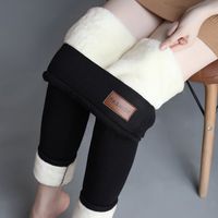 Women's Outdoor Street Casual Solid Color Full Length Leggings main image 3