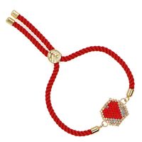 Nihaojewelry Bohemian Style Rainbow Miyuki Beads Handmade Bracelet Jewelry Wholesale sku image 3