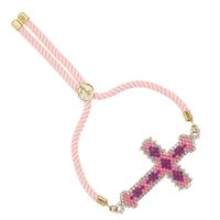 Nihaojewelry Bohemian Style Rainbow Miyuki Beads Handmade Bracelet Jewelry Wholesale sku image 11