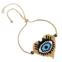 Nihaojewelry Bohemian Style Rainbow Miyuki Beads Handmade Bracelet Jewelry Wholesale sku image 13