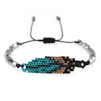 Nihaojewelry Bohemian Style Rainbow Miyuki Beads Handmade Bracelet Jewelry Wholesale sku image 2