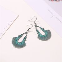 Fashion Sector Alloy Plating Women's Drop Earrings 1 Pair main image 6
