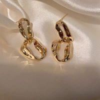 Simple Style Geometric Alloy Gold Plated Women's Earrings 1 Pair sku image 23