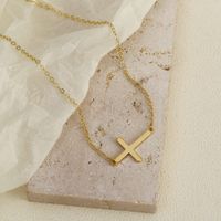 Fashion Geometric Stainless Steel Plating Necklace 1 Piece main image 4